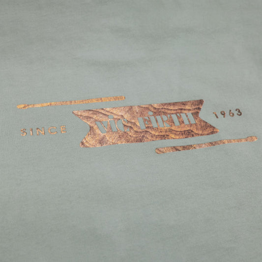 Vic Firth Limited Edition Woodgrain T-Shirt Sage, Small - Drum Center Of Portsmouth