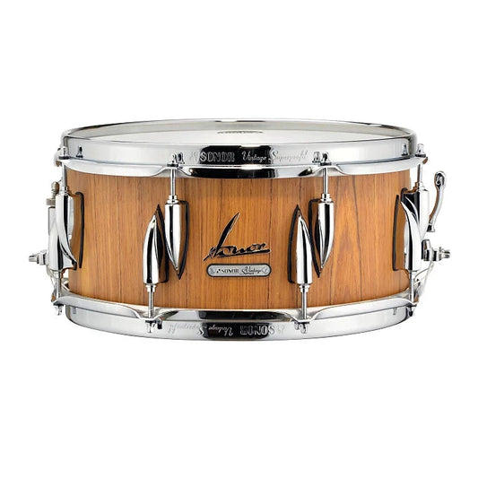 Sonor Vintage Snare Drum Teak Semi-Gloss 13x6 - Drum Center Of Portsmouth