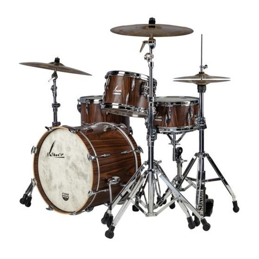 Sonor Vintage 3pc Drum Set w/No Tom Arm Rosewood Semi Gloss - Drum Center Of Portsmouth