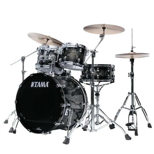 Tama Starclassic Walnut/Birch 4pc Drum Set Molten Platinum Burst - Drum Center Of Portsmouth