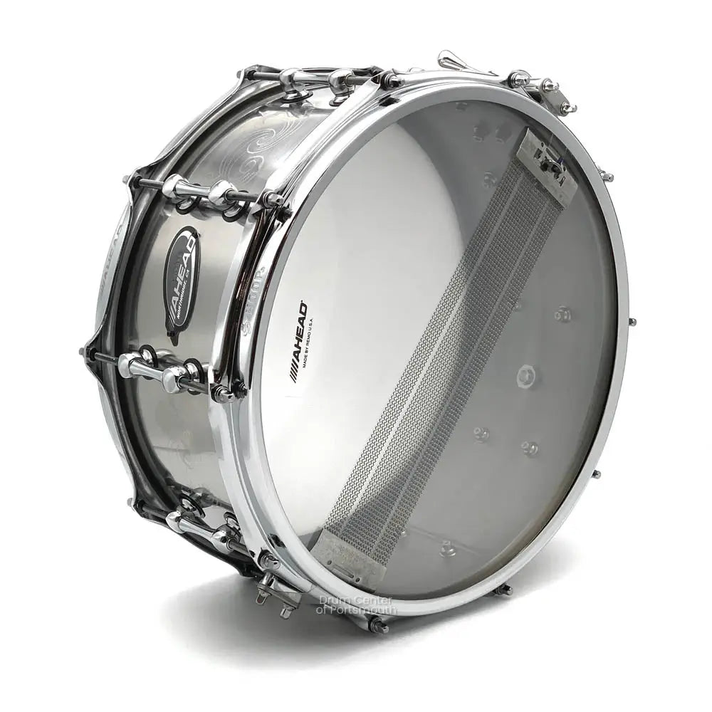 Ahead Engraved Titanium Snare Drum 14x6 - Drum Center Of Portsmouth