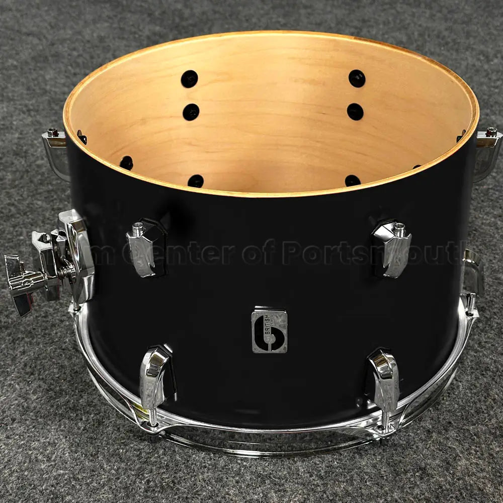 British Drum Company Enigma 3pc Club Drum Set Satin Black