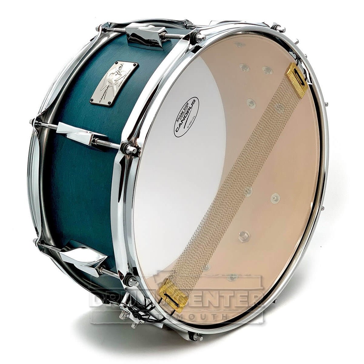 Canopus Yaiba Maple Snare Drum 14x6.5 Indigo Matte Lacquer
