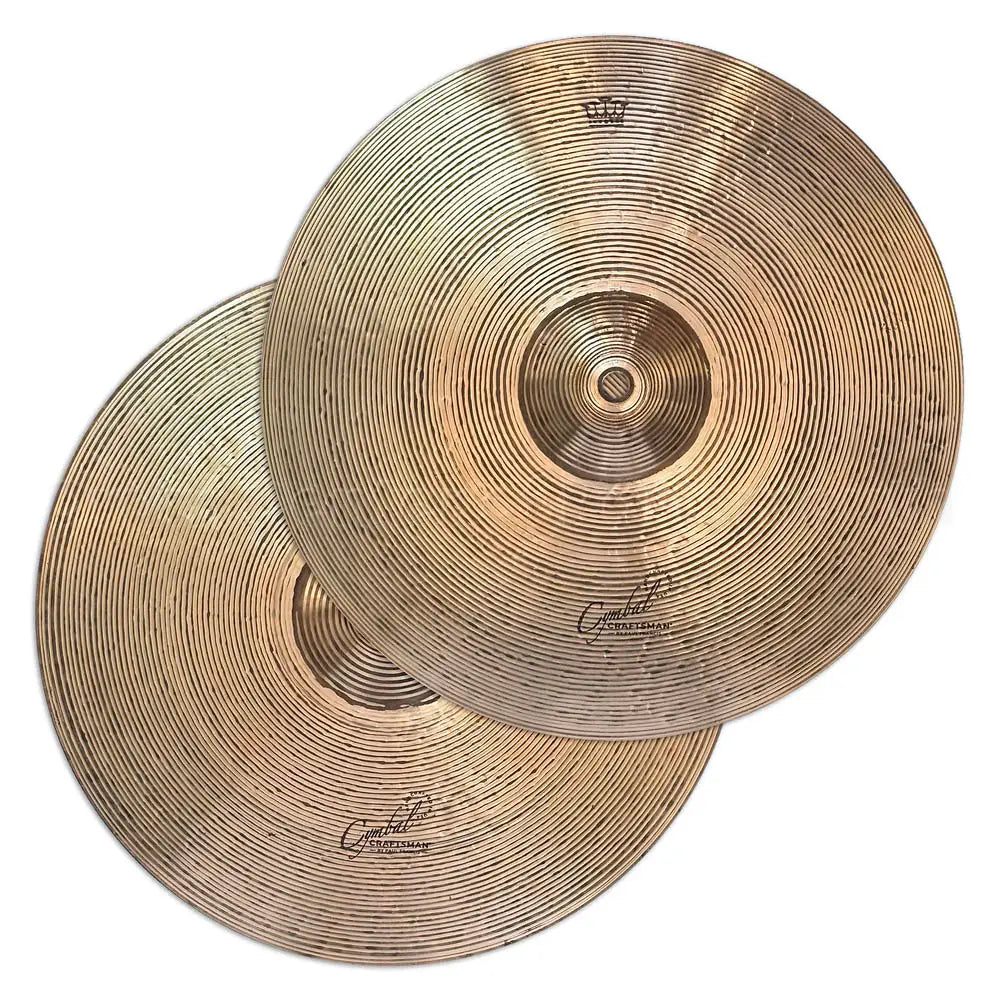 Cymbal Craftsman Dark Modern Dry Hi Hat Cymbals 14" 968/1371 grams - Drum Center Of Portsmouth