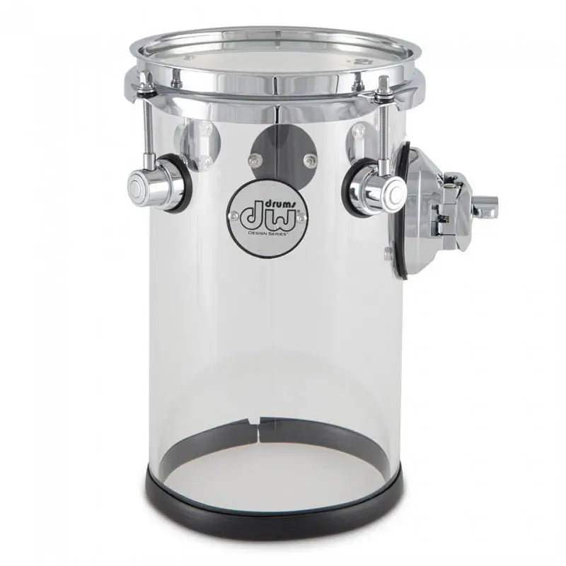 DW Design Rata Tom 6x10 Clear Acrylic - Drum Center Of Portsmouth
