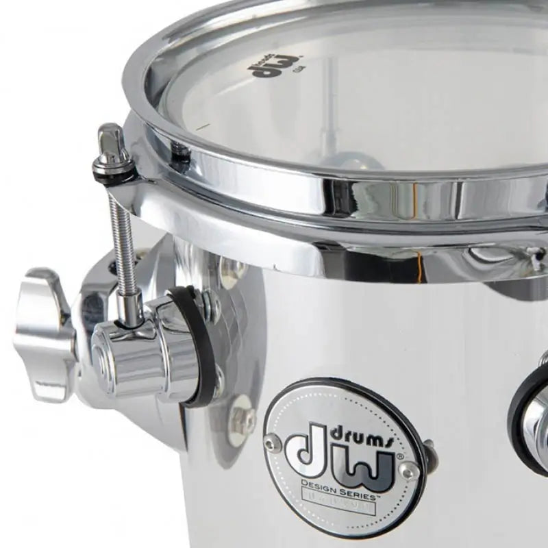 DW Design Rata Tom 6x10 Clear Acrylic - Drum Center Of Portsmouth