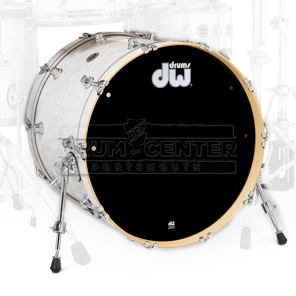 DW DWe Electronic/Acoustic Bass Drum 22x16 White Marine Pearl