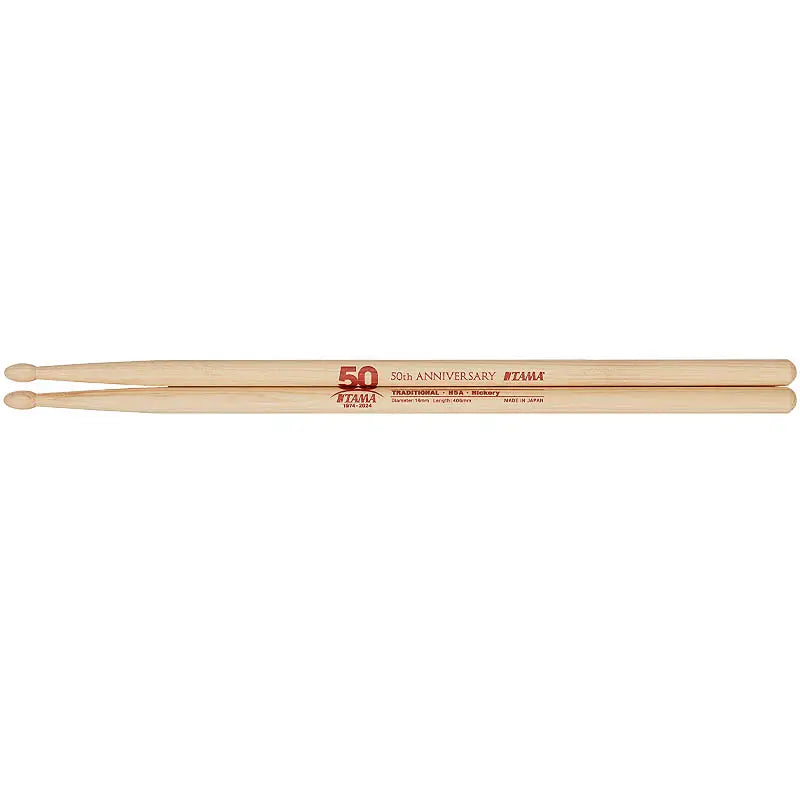 Tama 50th Anniversary Limited Edition Hickory Drum Sticks 5A - Drum Center Of Portsmouth