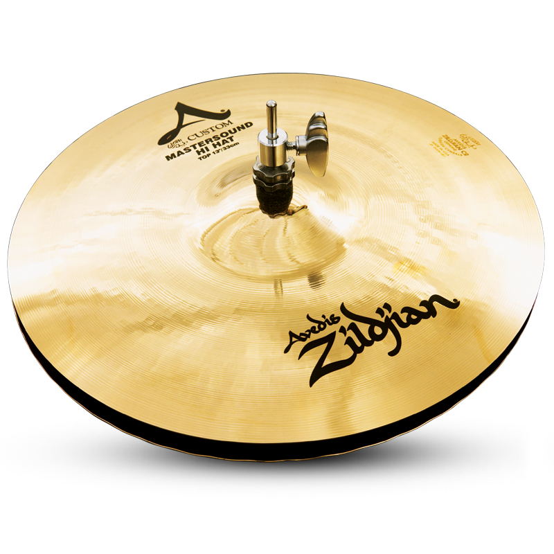 Zildjian A Custom Mastersound Hi Hat Cymbals 13"
