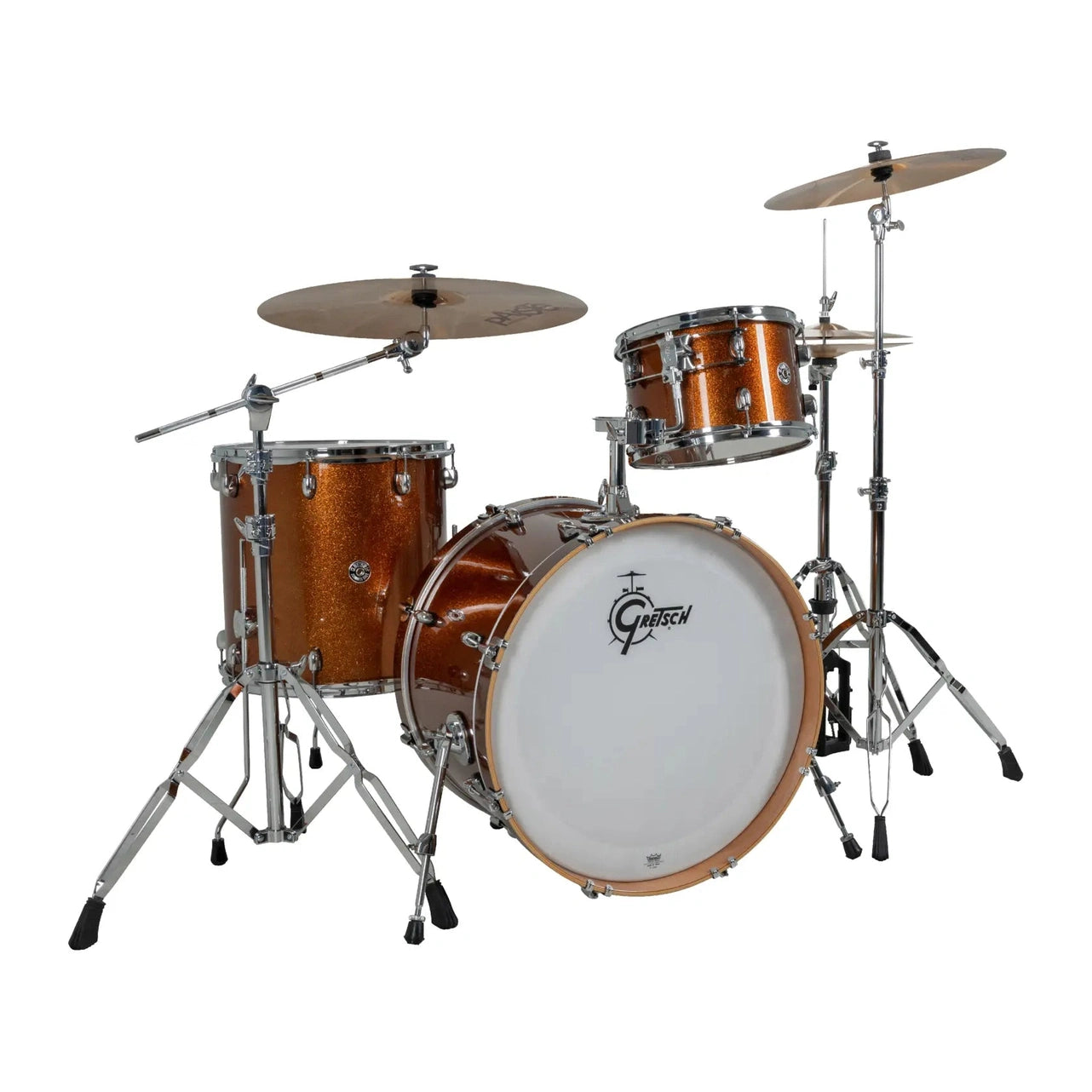 Gretsch Catalina Club CC2 3pc Drum Set 22/12/16 Bronze Sparkle - Drum Center Of Portsmouth