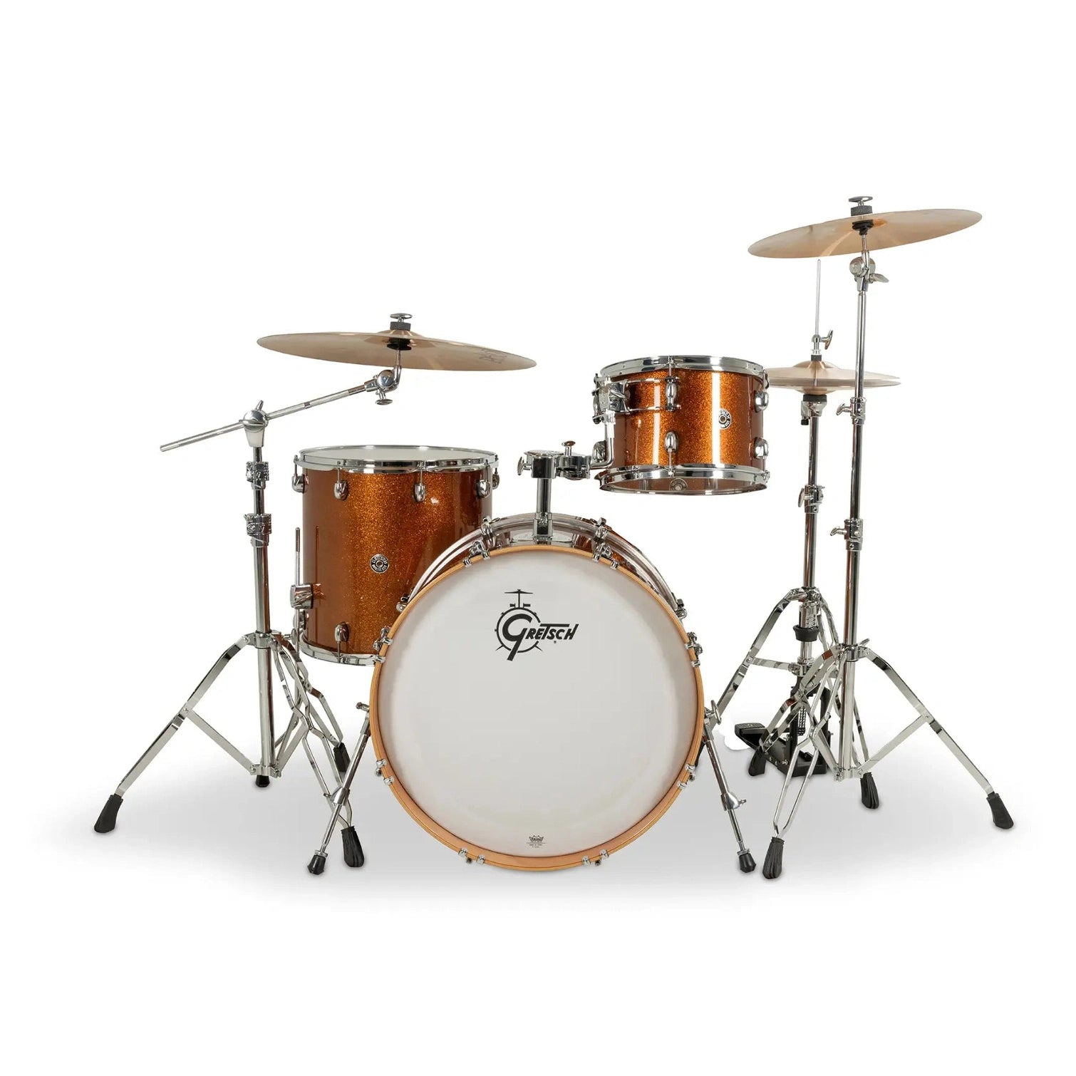 Gretsch Catalina Club CC2 3pc Drum Set 22/12/16 Bronze Sparkle - Drum Center Of Portsmouth