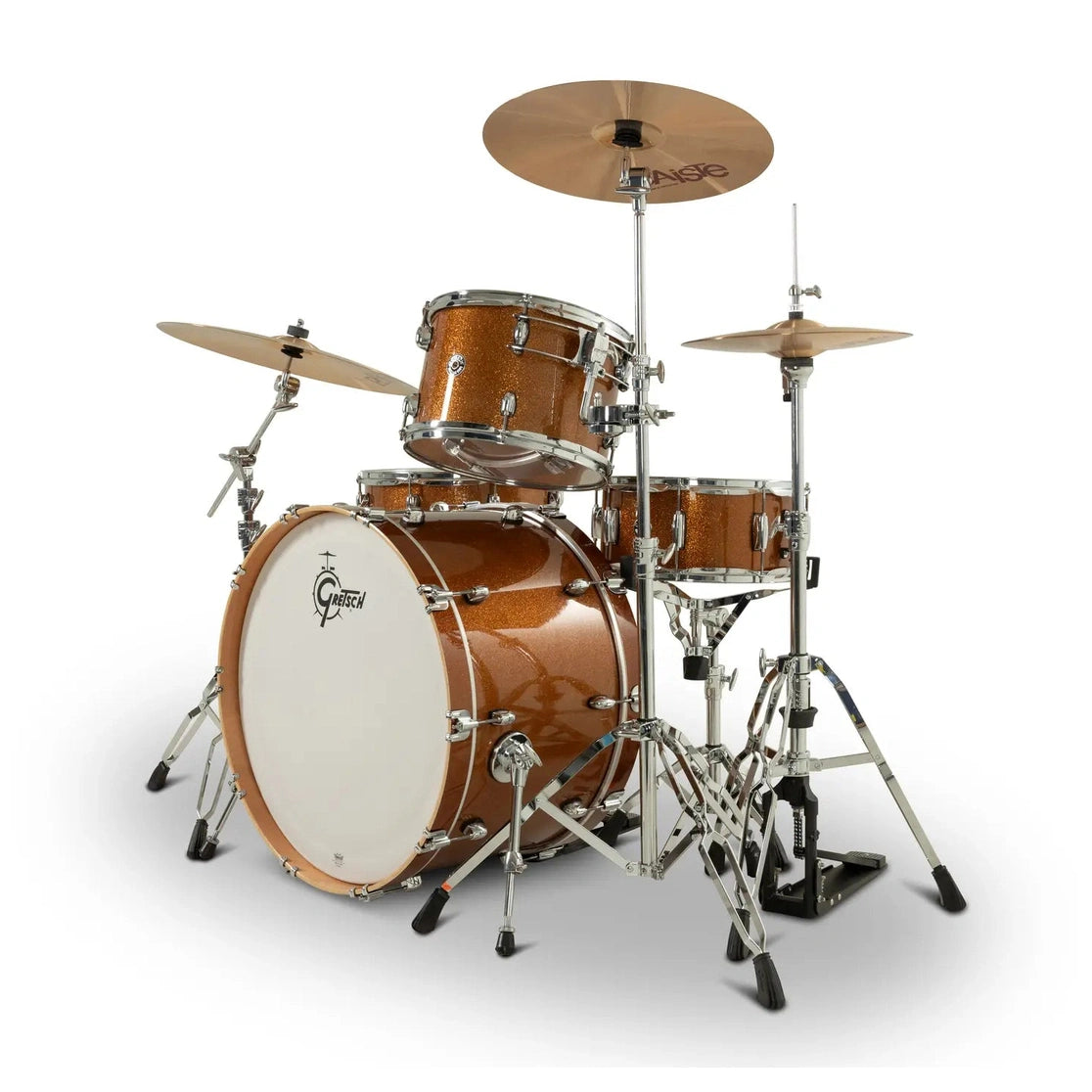 Gretsch Catalina Club CC2 3pc Drum Set 24/13/16 Bronze Sparkle - Drum Center Of Portsmouth