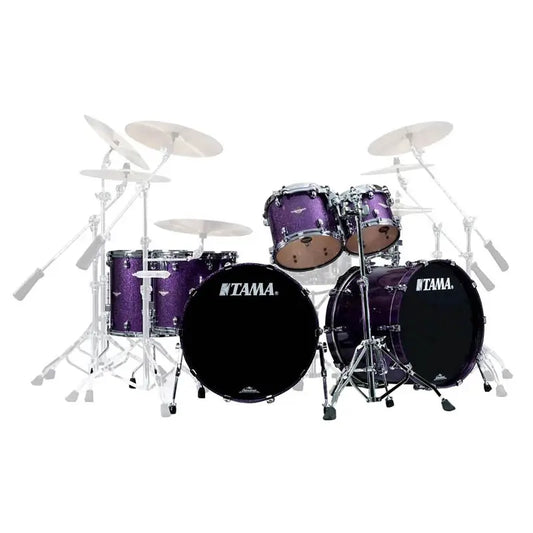 Tama Starclassic Maple "Lars Wired" 6pc Double Bass Drum Set Deeper Purple - Drum Center Of Portsmouth
