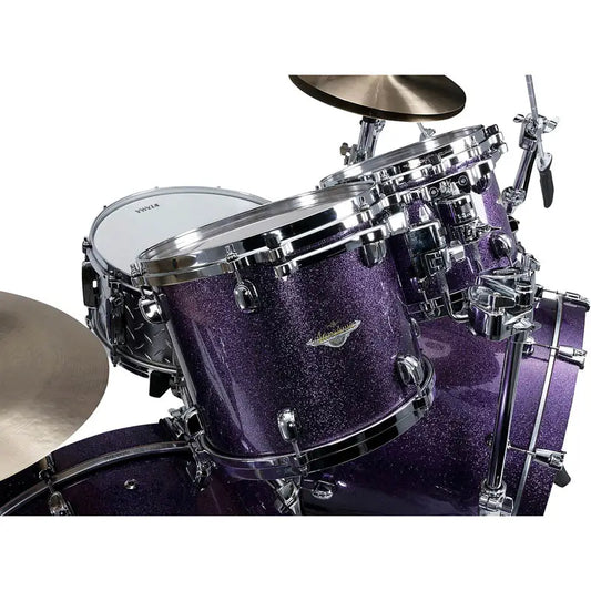 Tama Starclassic Maple "Lars Wired" 6pc Double Bass Drum Set Deeper Purple - Drum Center Of Portsmouth