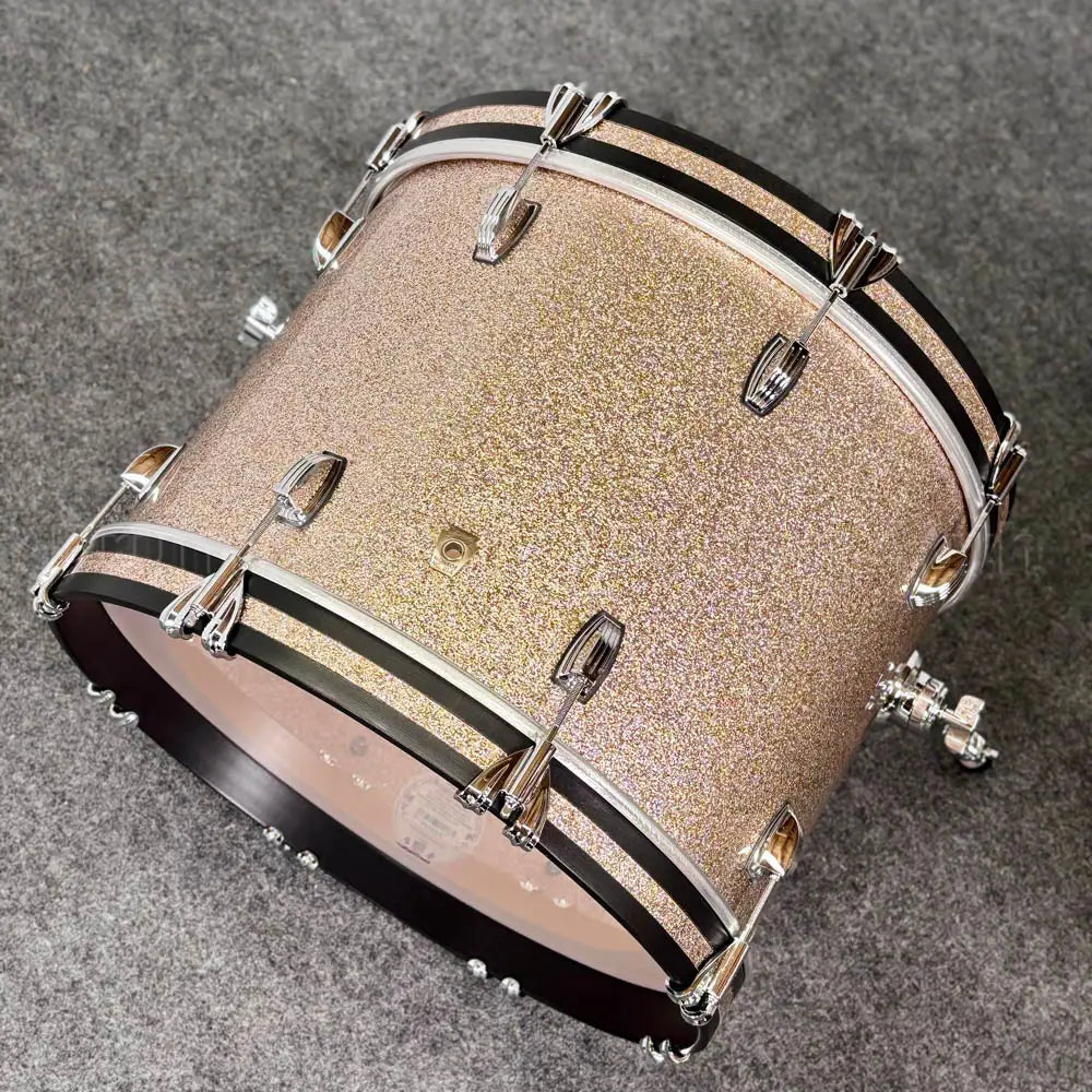 EMBARGOED - ACTIVATE OCT 8 - Ludwig Classic Maple 3pc Downbeat Drum Set Champagne Sparkle - Drum Center Of Portsmouth