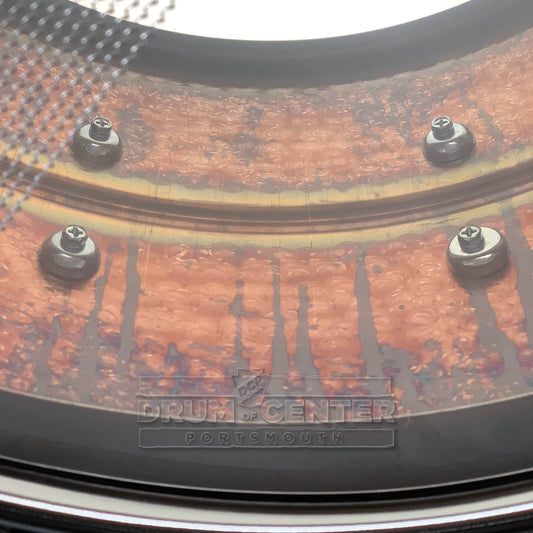 Ludwig LB508KR Supraphonic Raw Bronze Snare Drum 14x8 Hammered