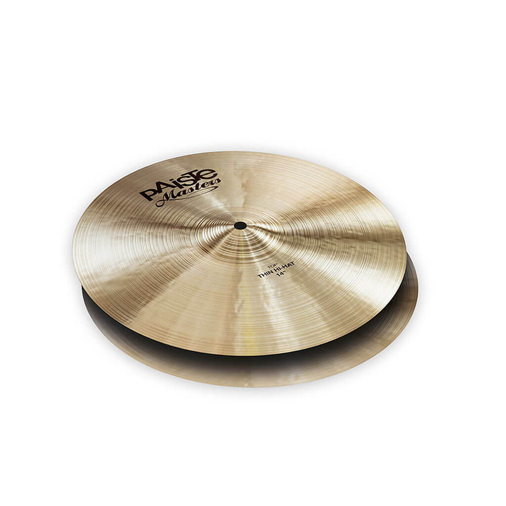 Paiste Masters Thin Hi Hat Cymbals 14"