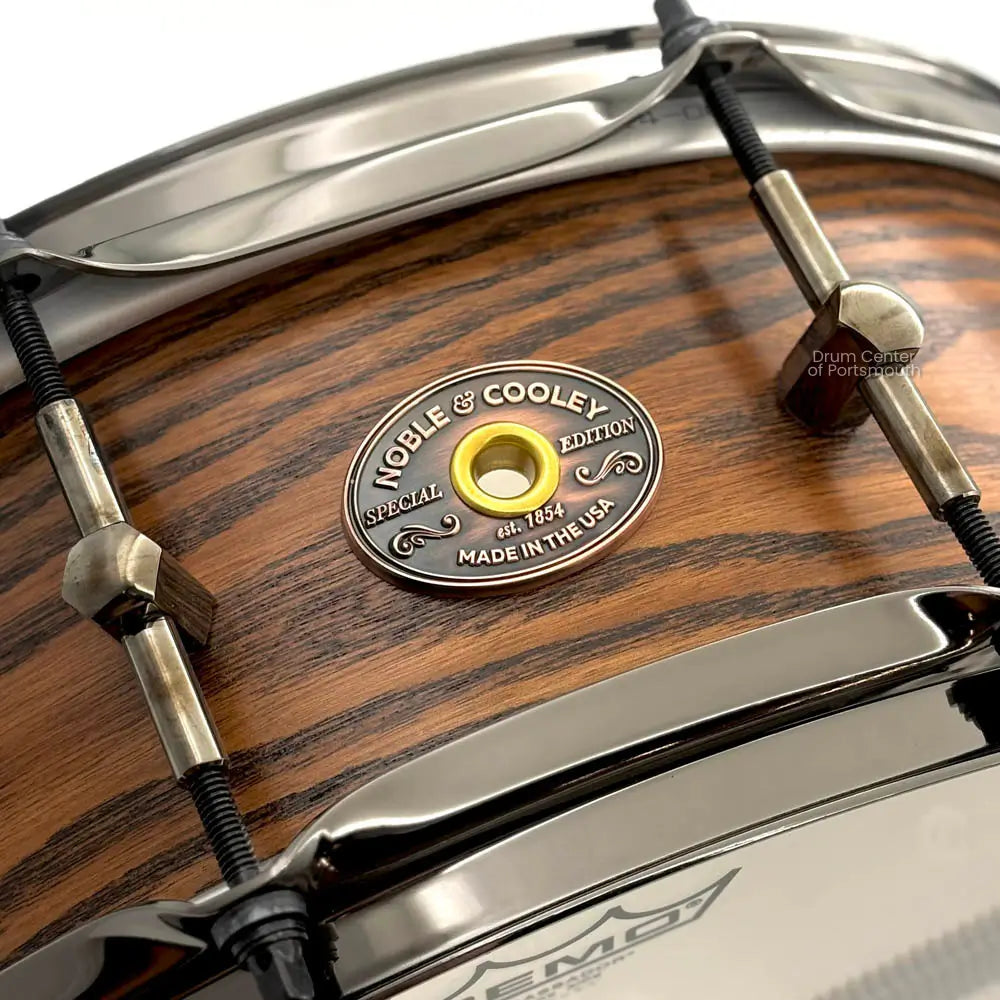 Noble & Cooley Solid Shell Classic Special Edition Sassafras Snare Drum 14x5 - Drum Center Of Portsmouth