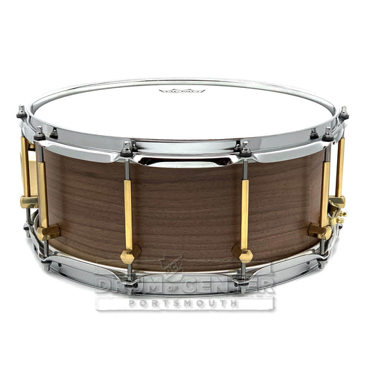 Noble & Cooley Solid Shell Classic Walnut Snare Drum 14x6 Natural Oil - Drum Center Of Portsmouth