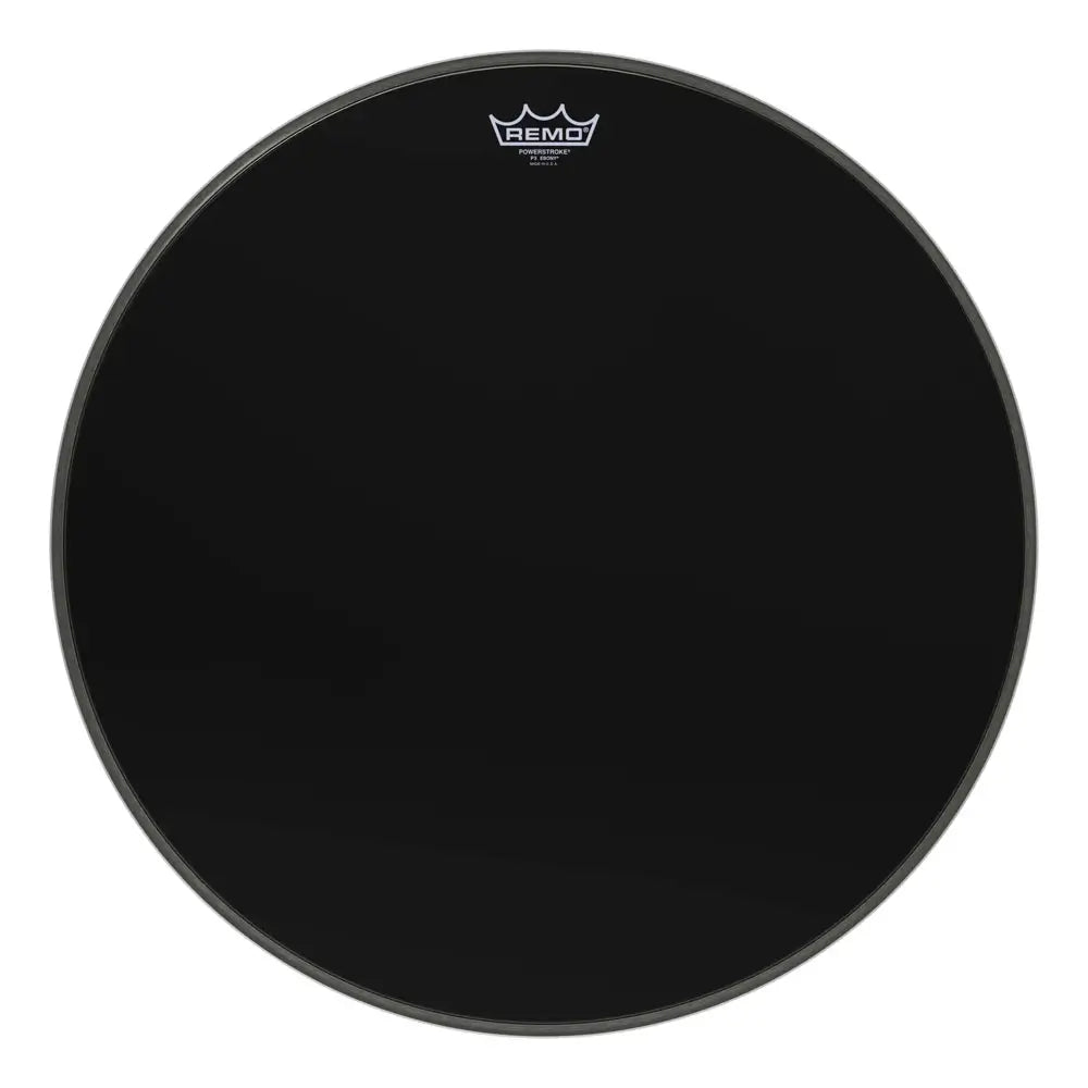 Remo Powerstroke P3 Bass Drum Head 22" Ebony - Drum Center Of Portsmouth