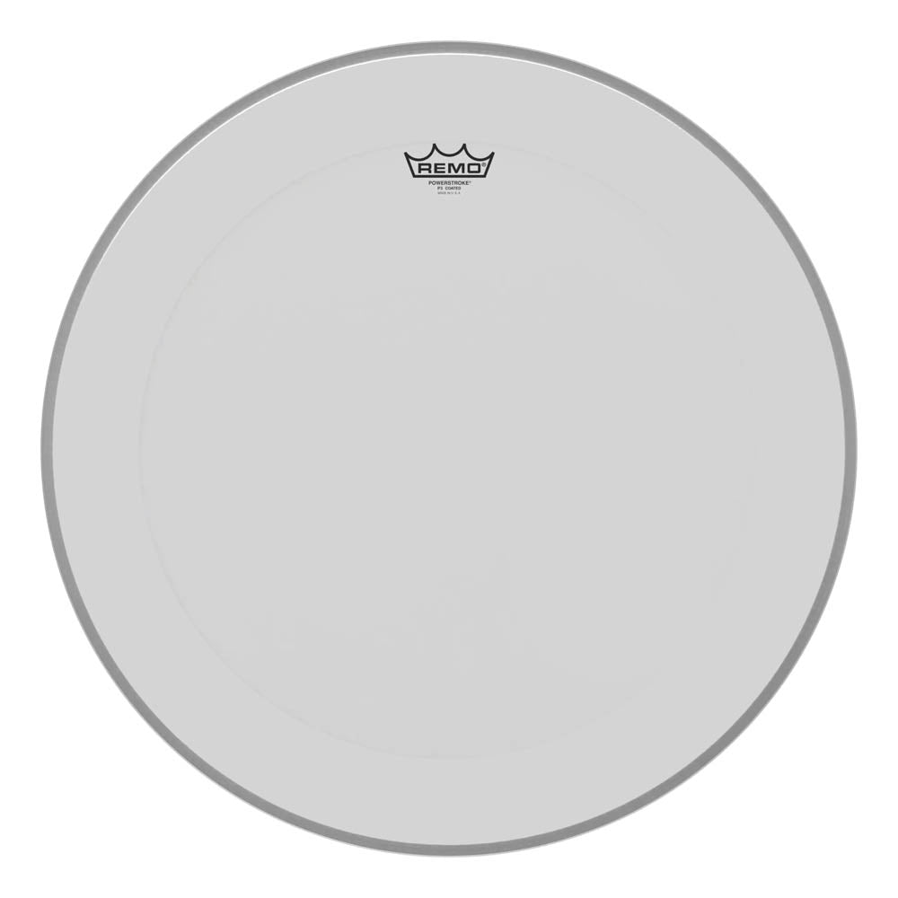 Remo Powerstroke P3 Coated Bass Drumhead 26" No Stripe - Drum Center Of Portsmouth