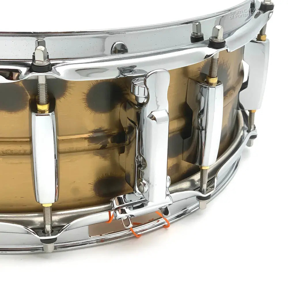 Pearl Sensitone Raw Brass Snare Drum 14x5 - Drum Center Of Portsmouth