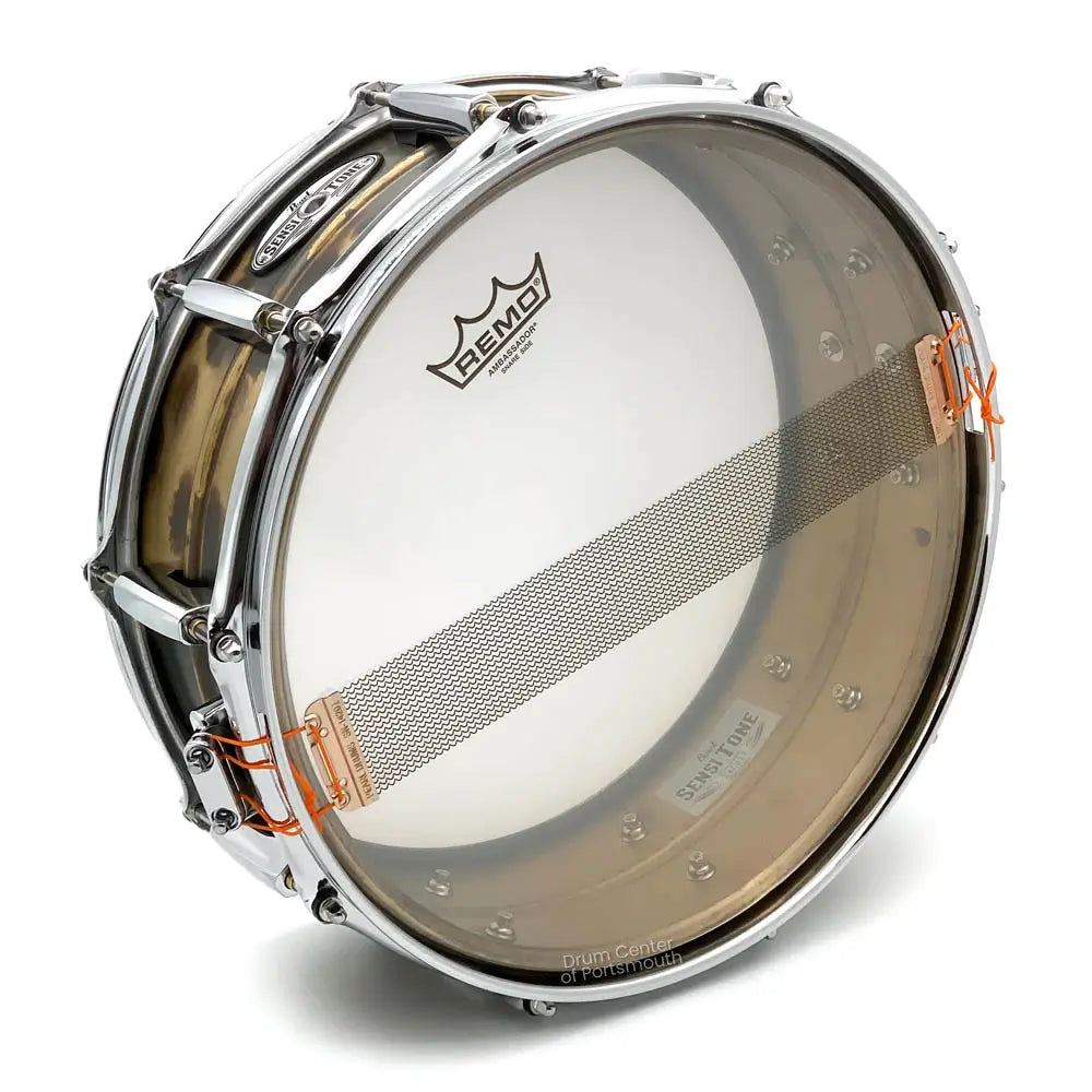 Pearl Sensitone Raw Brass Snare Drum 14x5 - Drum Center Of Portsmouth