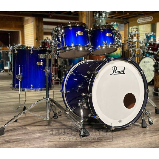 Pearl Reference One 4pc Drum Set w/22x16BD w/L-Bracket R2 Mounts Kobalt Blue Fade Metallic - Drum Center Of Portsmouth