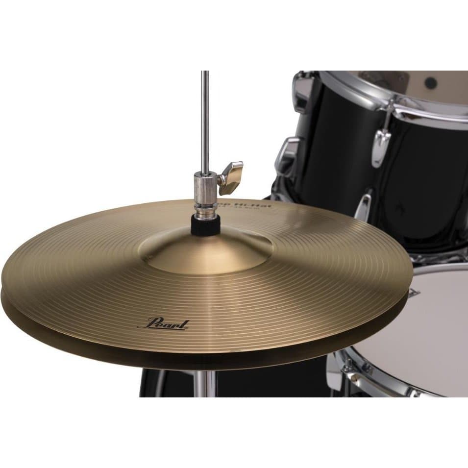 Pearl Roadshow 5 Piece Drum Set With Hardware & Cymbals - Jet Black RS525SC/C31