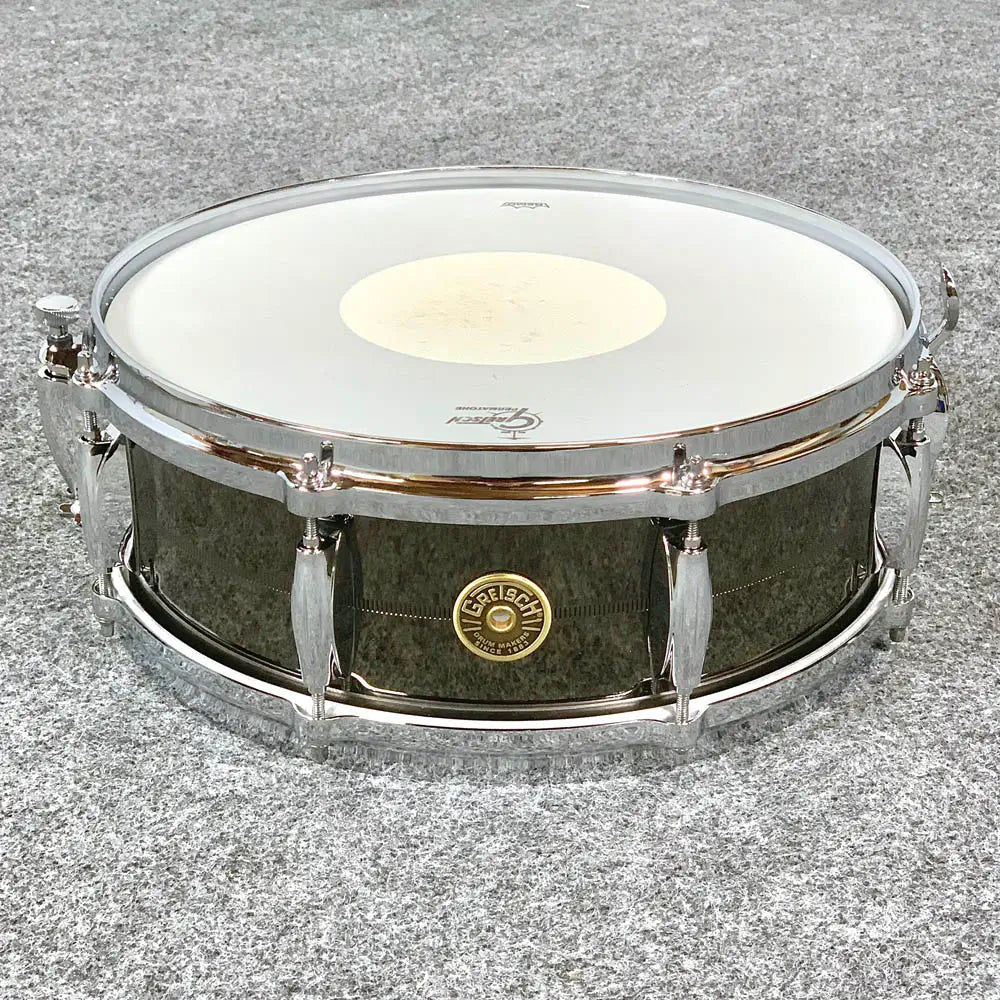 Used Gretsch USA Solid Steel Snare Drum 14x5 - Excellent - Drum Center Of Portsmouth