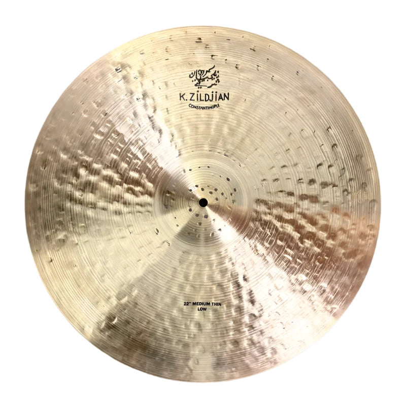 Used Zildjian K Constantinople Medium Thin Low Ride Cymbal 22" 2394 grams - Very Good - Drum Center Of Portsmouth