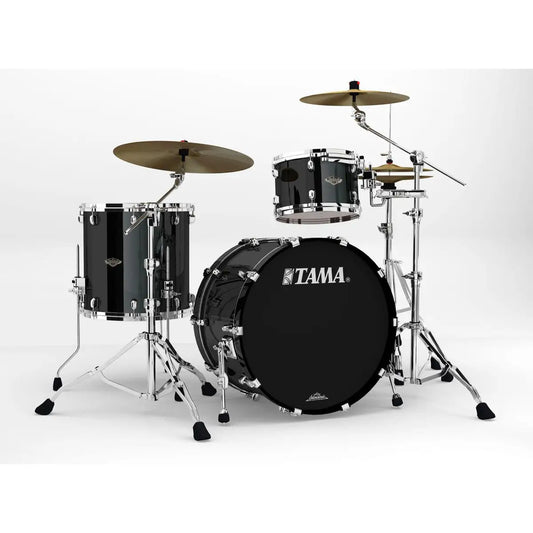 Tama Starclassic Walnut/Birch 3pc Drum Set Piano Black - Drum Center Of Portsmouth