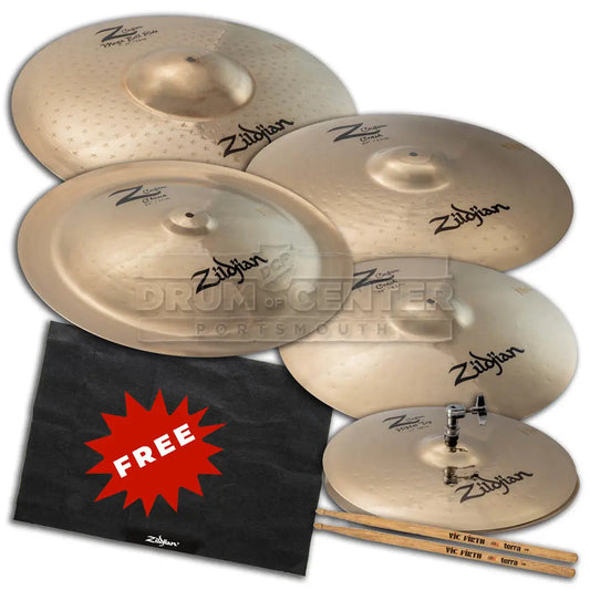 Zildjian Z Custom Zuper Set with FREE Drum Rug - Drum Center Of Portsmouth