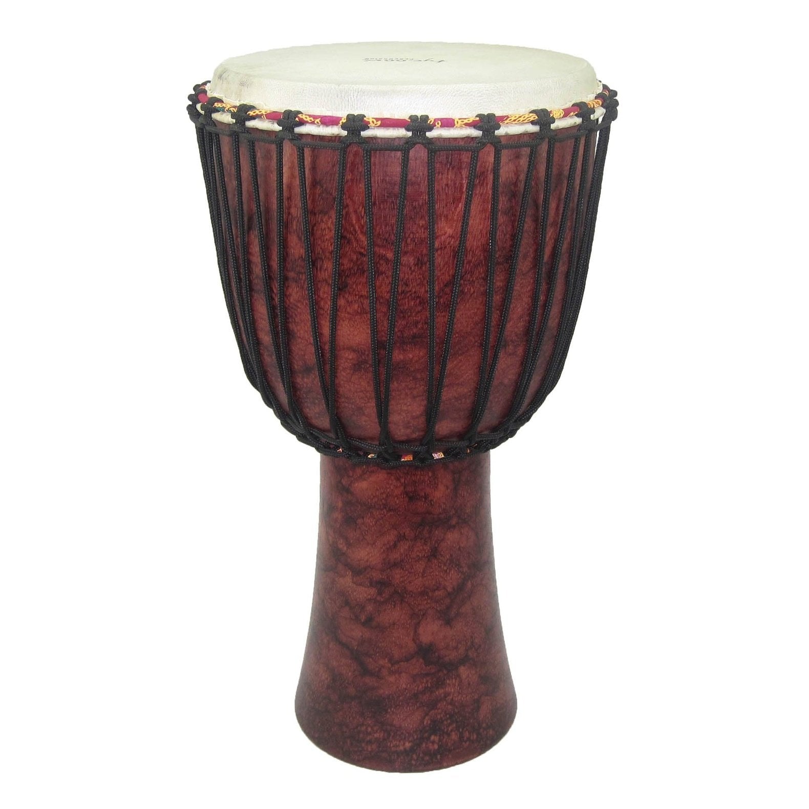Tycoon Percussion : 10 Red Marble Rope Tuned Djembe