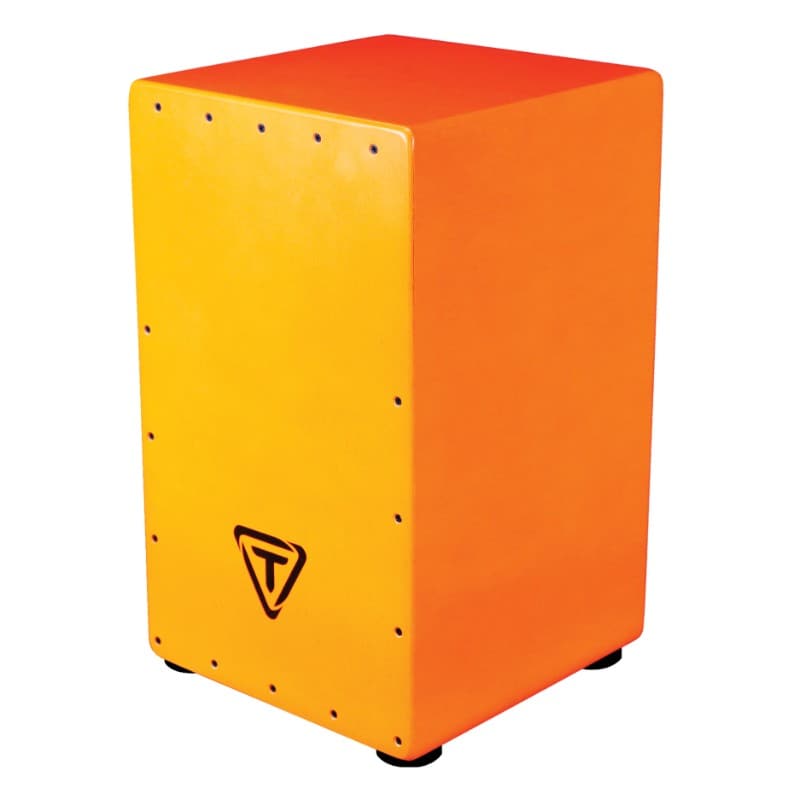 Tycoon Percussion Bold Series Cajon Pack Orange