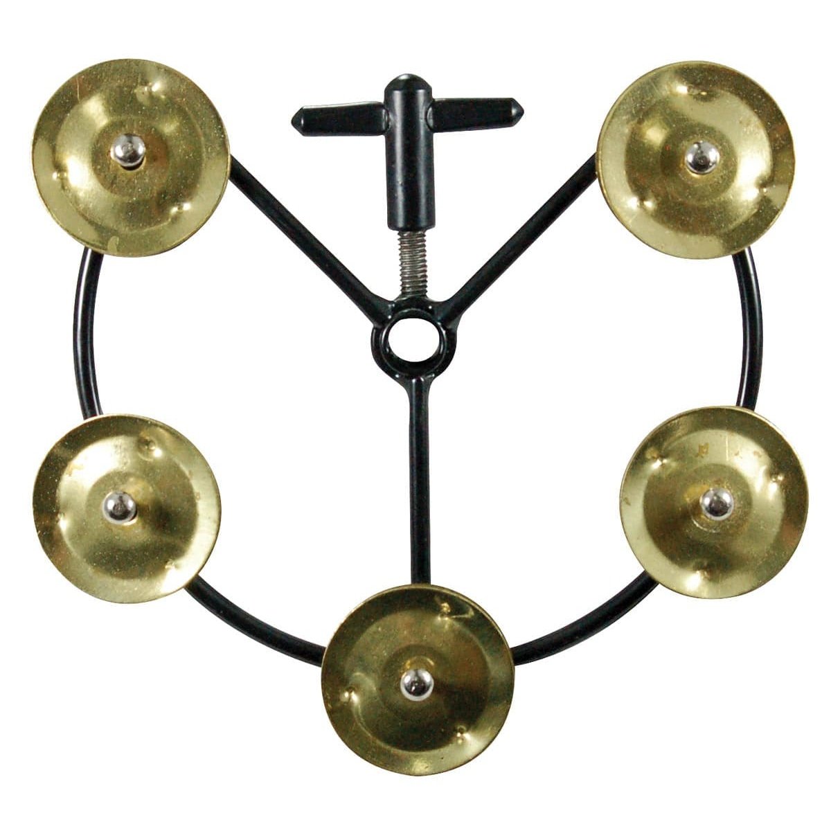 Tycoon Percussion Hi Hat Tambourine With Brass Jingles
