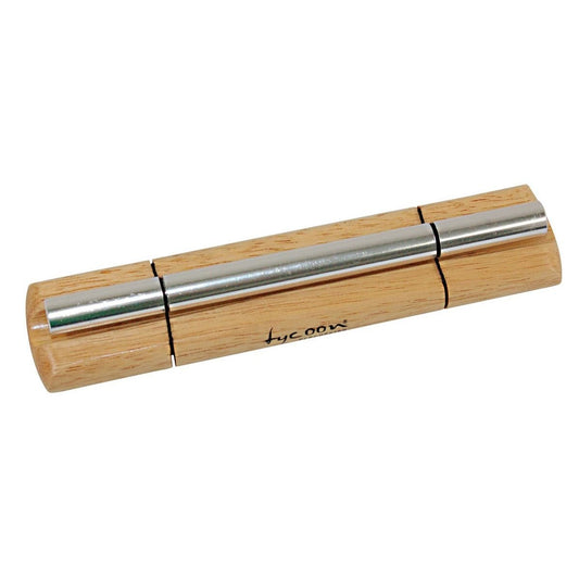 Tycoon Percussion Medium Chrome Plated Chime On Siam Oak Bar