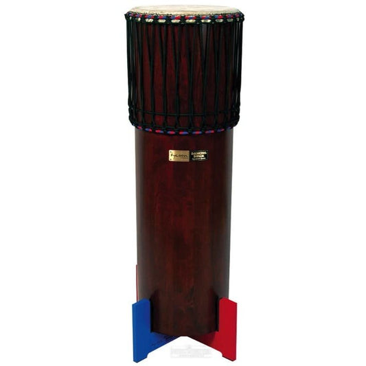 Tycoon Ngoma Drum With Traditional Dark Brown Finish