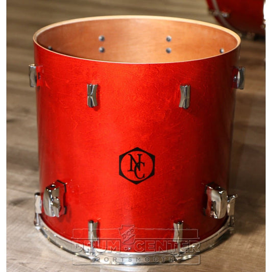 Noble & Cooley Horizon 3pc Drum Set Cherry Stain Gloss