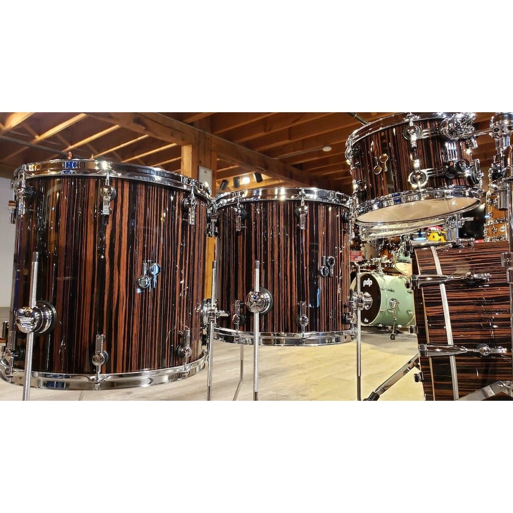 Sonor SQ2 Medium Maple 6pc 22/8/10/12/14/16 Drum Set - Ebony