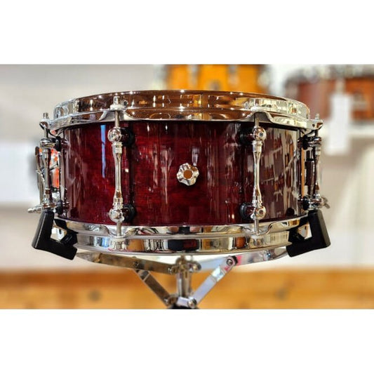 Used Mapex Black Panther Cherry Bomb Snare Drum 13x5.5