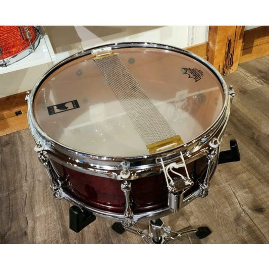 Used Mapex Black Panther Cherry Bomb Snare Drum 13x5.5
