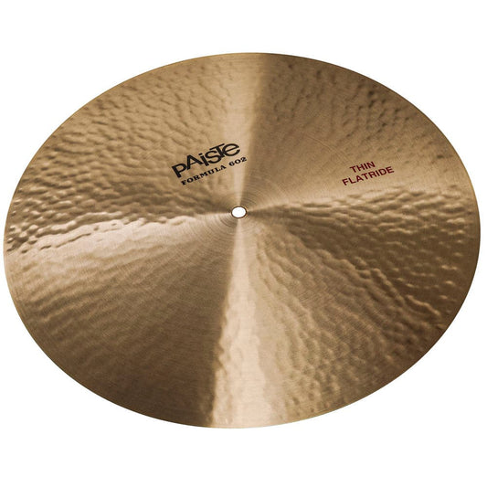 Paiste Formula 602 Thin Flat Ride Cymbal 18"