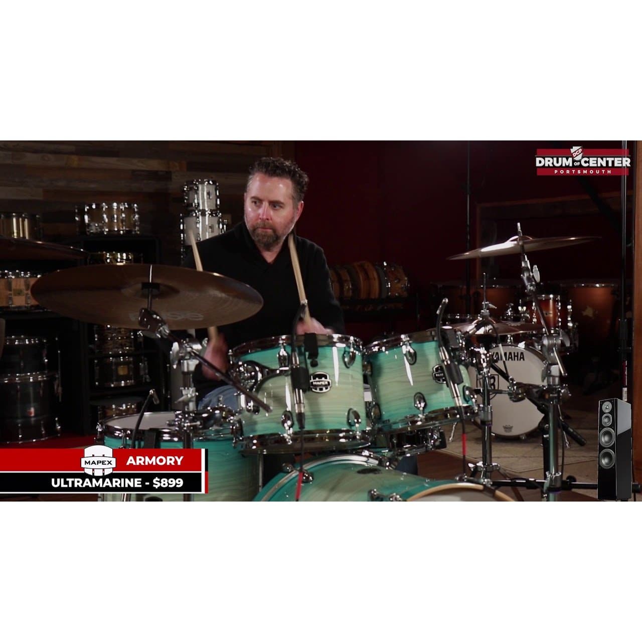 Mapex Armory Series 5pc Rock Drum Set - Emerald Burst