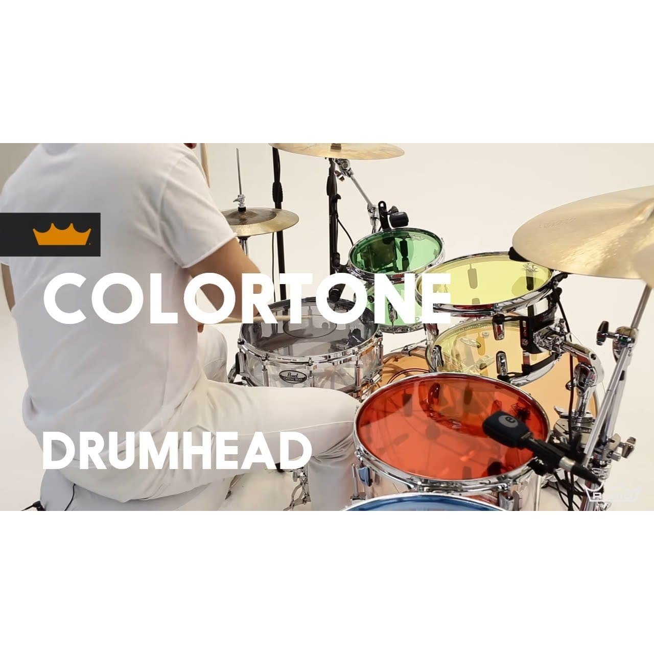 Remo Emperor Colortone Red 10 Inch Drum Head