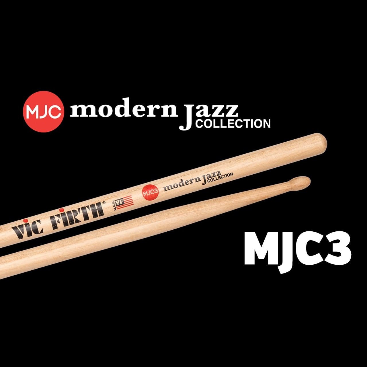 Vic Firth Modern Jazz Drum Stick MJC3