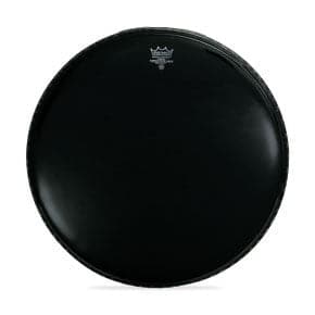 Remo Black Suede Powerstroke P3 26 Inch Bass Drum Head