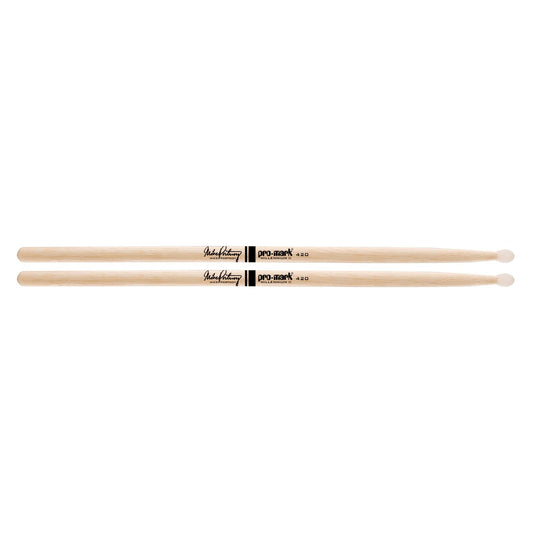Promark Hickory 420 Mike Portnoy Nylon Tip Drumstick