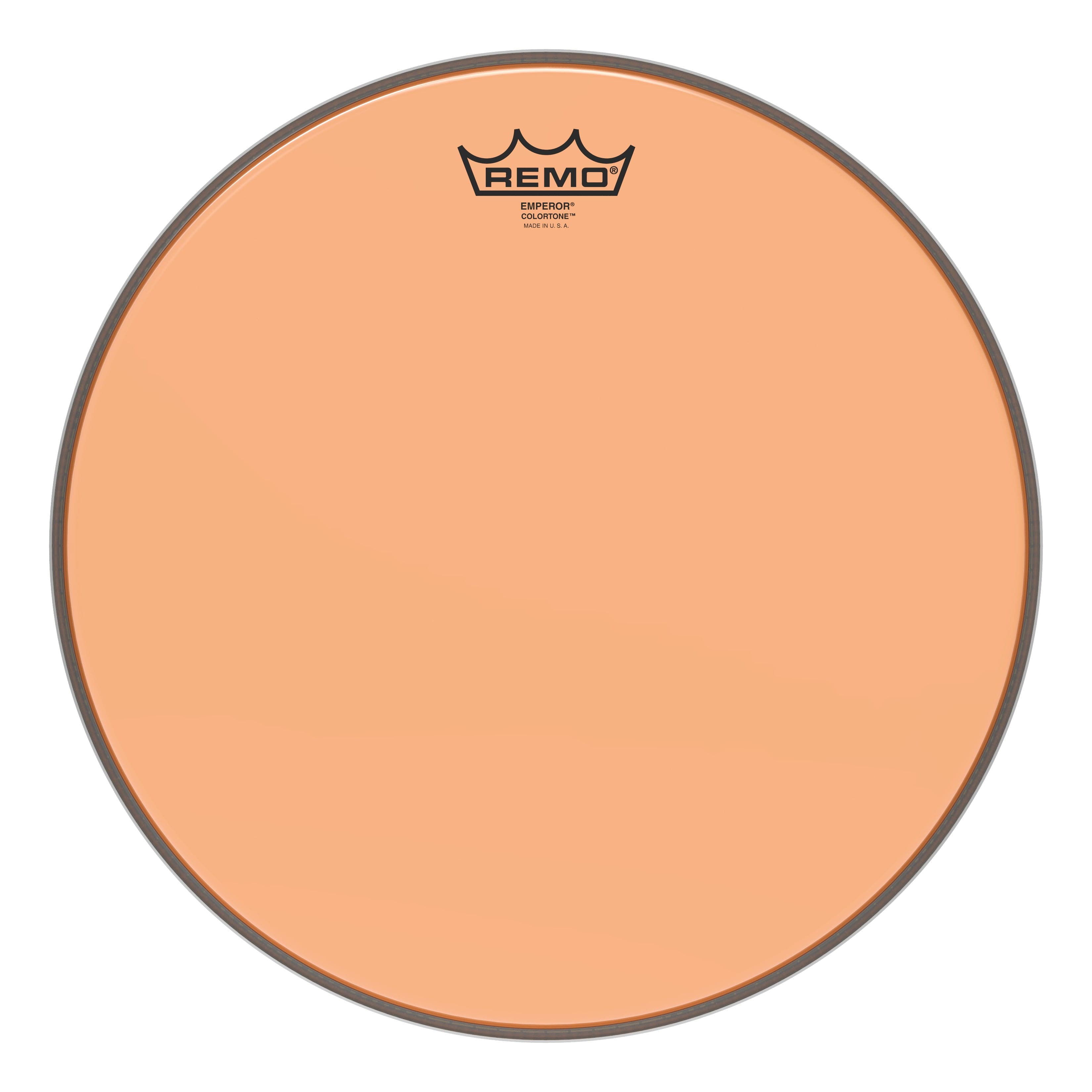 Remo Emperor Colortone Orange 14 Inch Drum Head