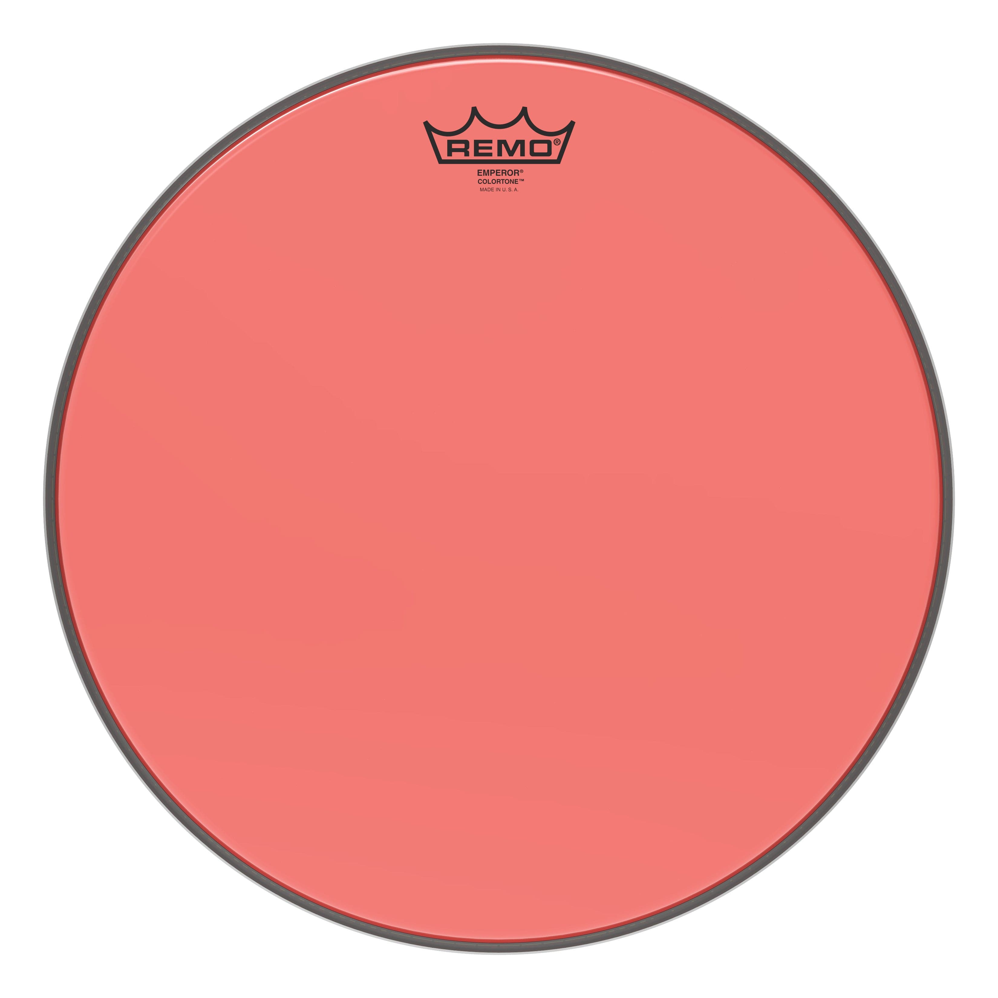 Remo Emperor Colortone Red 15 Inch Drum Head